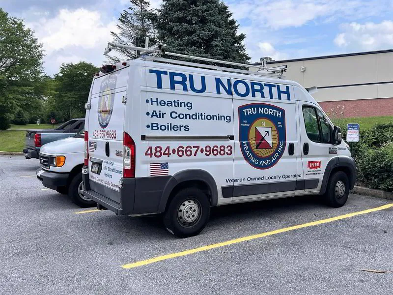Tru North HVAC service van