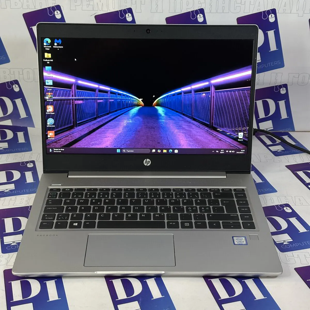 HP ProBook 440 G6/i3-8145U/8 GB DDR4/256 GB SSD/14HD/Win11 Pro/A1/Takuu 24KK - - käytetyt tietokoneet ja huollot