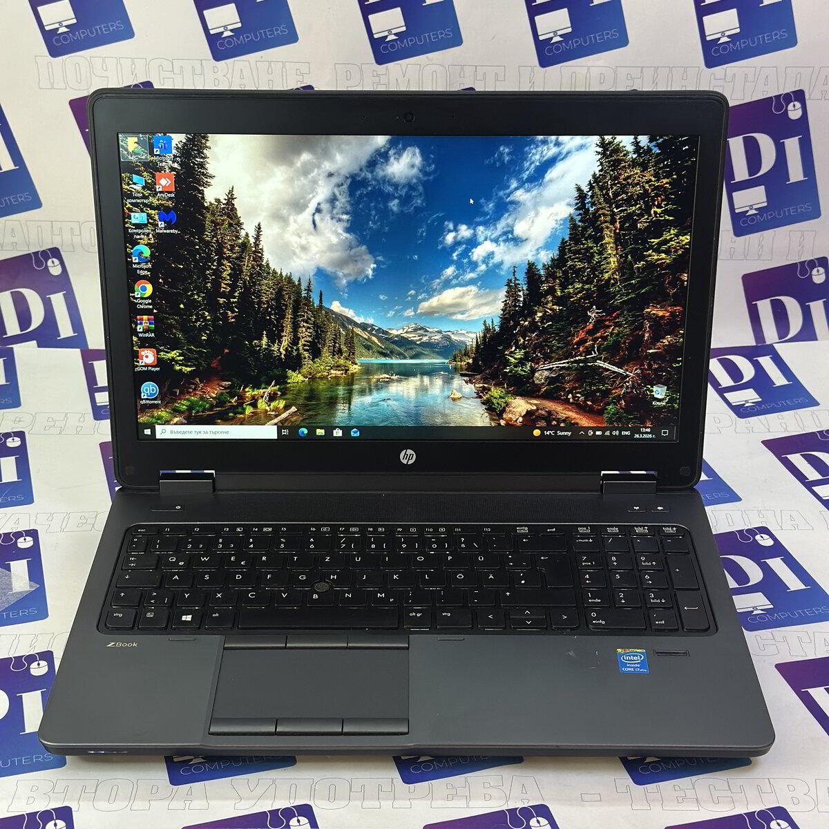 HP Zbook 15 | INTEL CORE I7-4800MQ |16 RAM | 256 GB SSD |