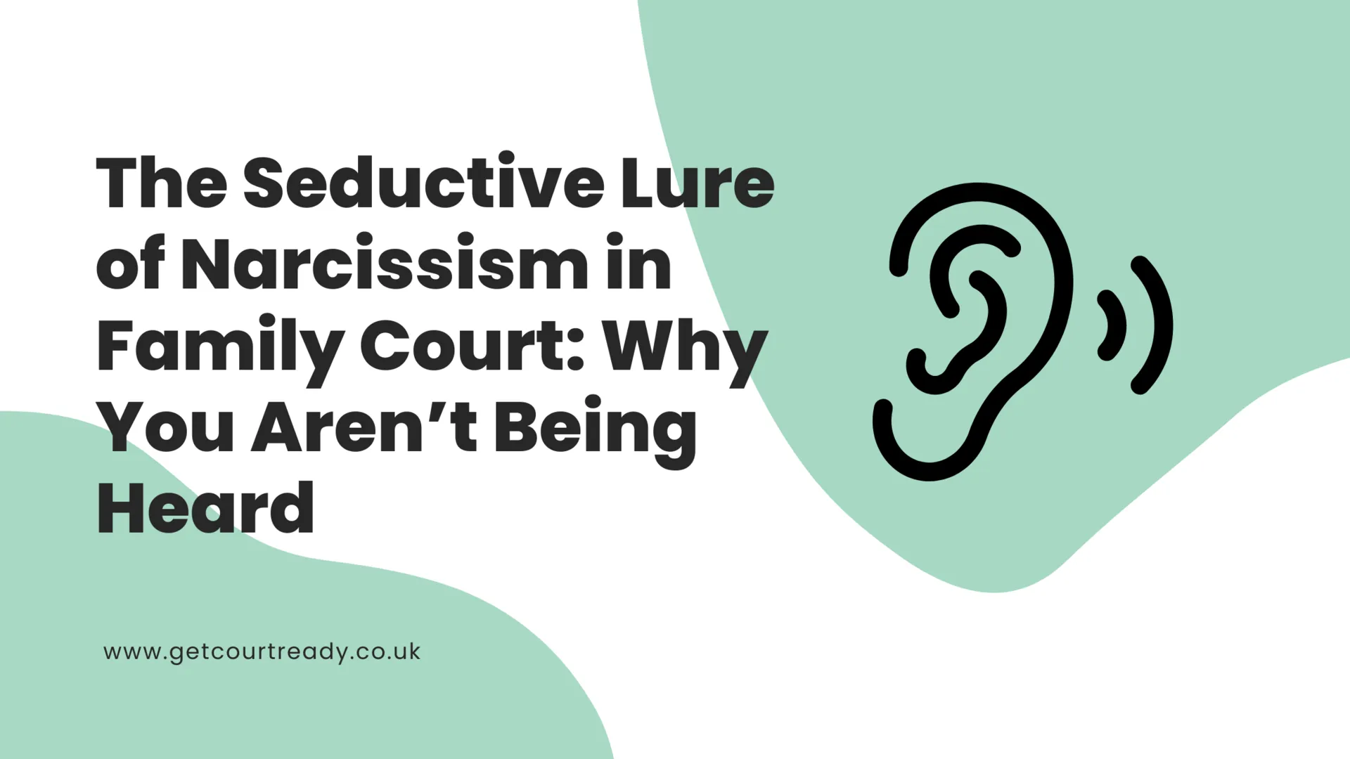 The Seductive Lure of Narcissism in Family Court: Why You Aren t Being