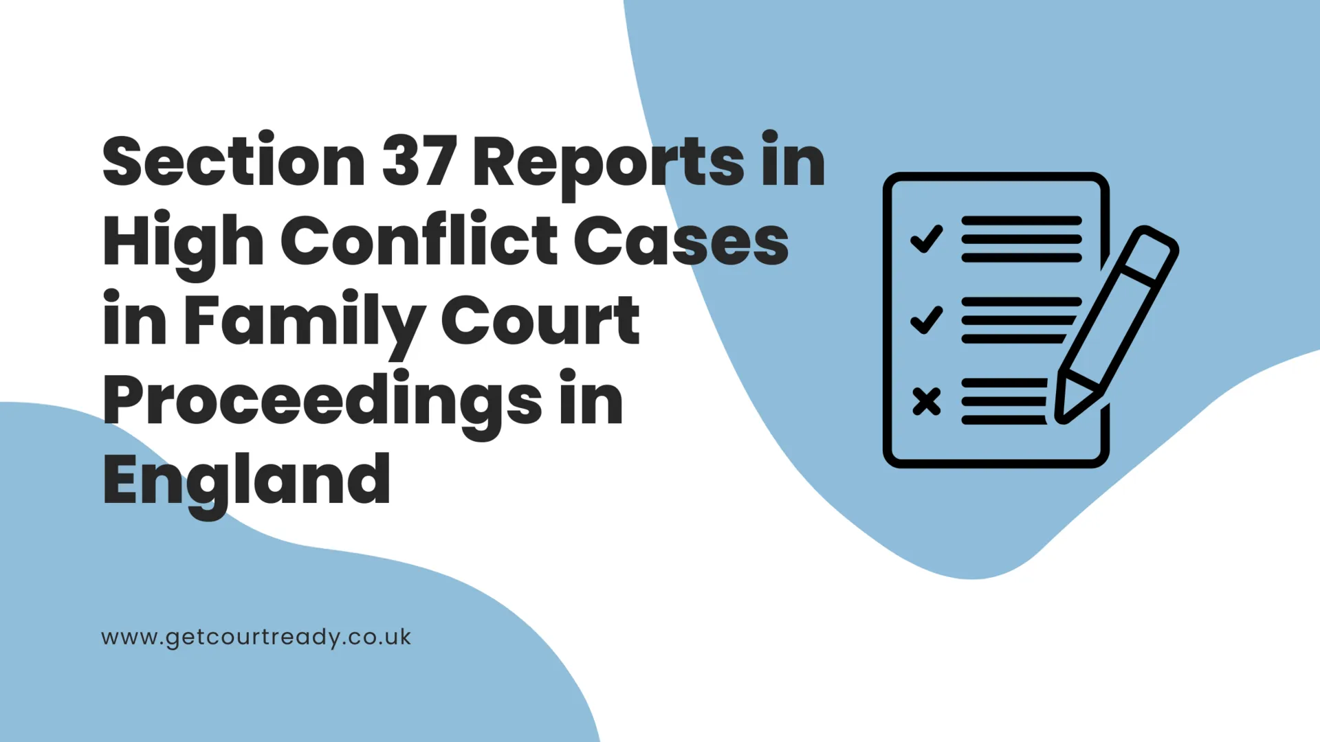 Section 37 Reports in High Conflict Cases in Family Court Proceedings ...