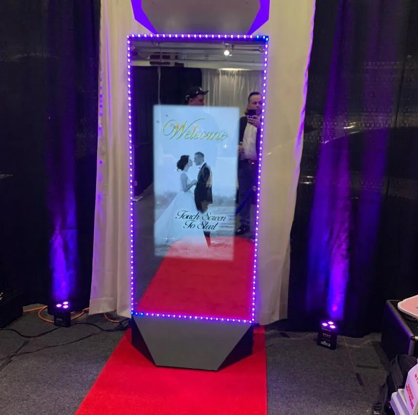 magic mirror x photo booth rental - ice blue event group