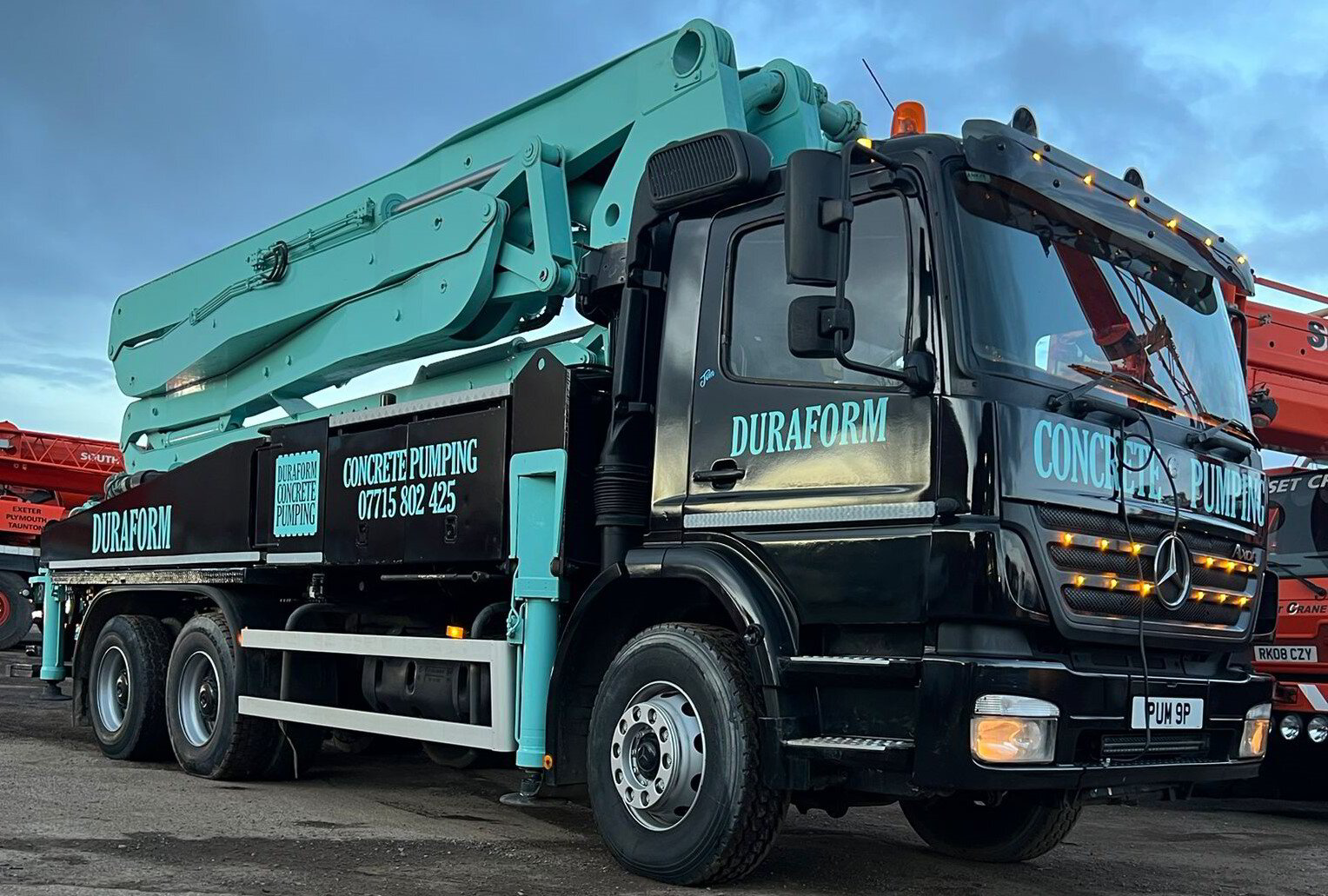 Professional and Reliable concrete pumping in Devon and Cornwall