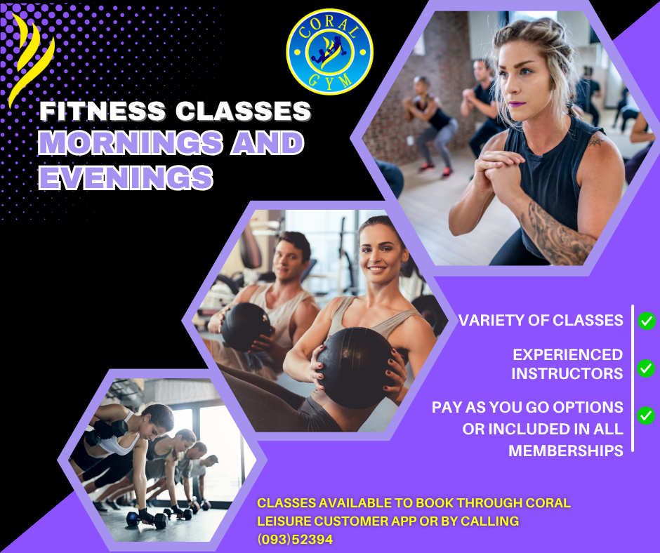 FITNESS CLASSES!