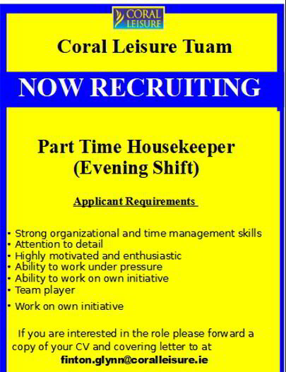 part-time-house-keeper-required