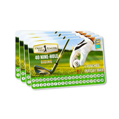 Golf Punch Cards / Digital Passes