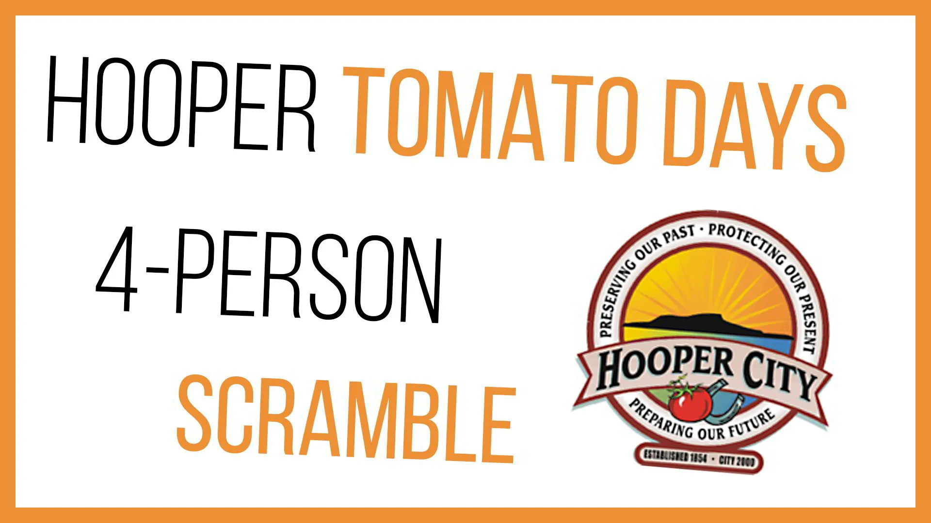 Hooper Tomato Days Scramble at Crane Field [SOLD OUT]
