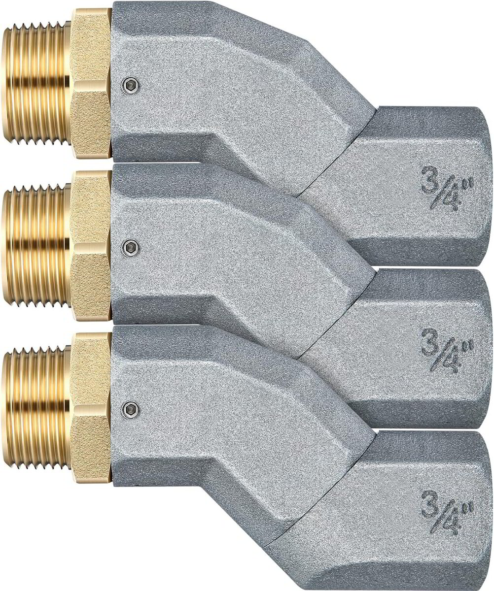 Gas Station Equipment – 3/4" Fuel Nozzle Swivel Joint 360° Rotating Connector For Fuel Transfer Systems