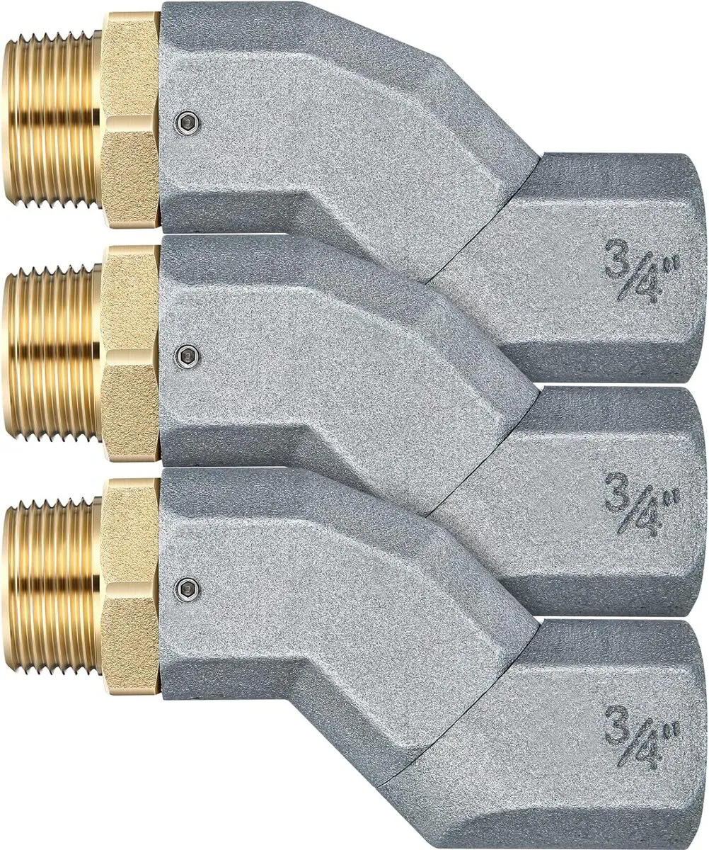 3/4" Fuel Nozzle Swivel Joint – Heavy Duty 360° Rotating Connector for Fuel Transfer Systems