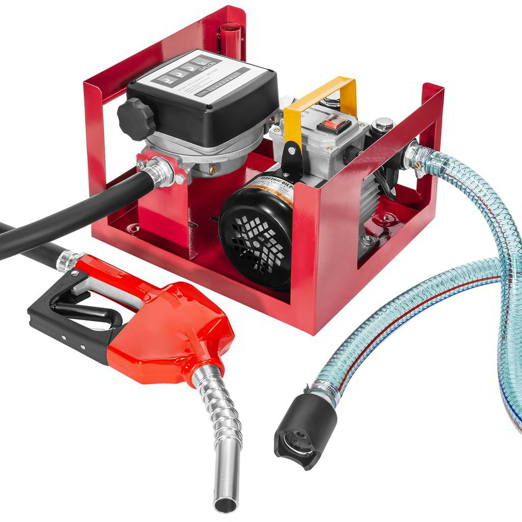 Gas Station Equipment – Portable Fuel Pump - Transfer Pump 60 LPM 550 W