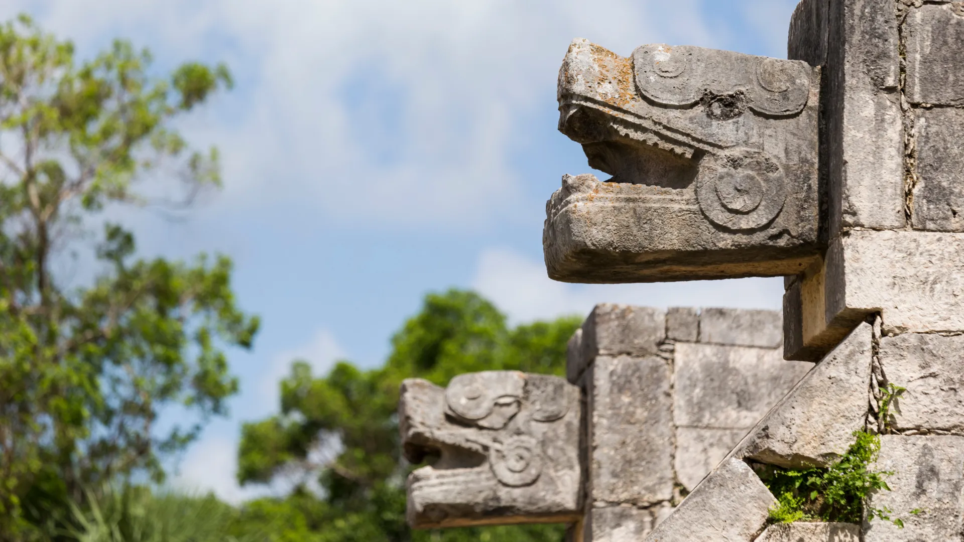 plataforma de Venus en el templo de Chichén Itzá, Península de Yucatán