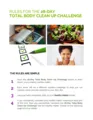 28-Day Total Body Clean Up Challenge (Download)