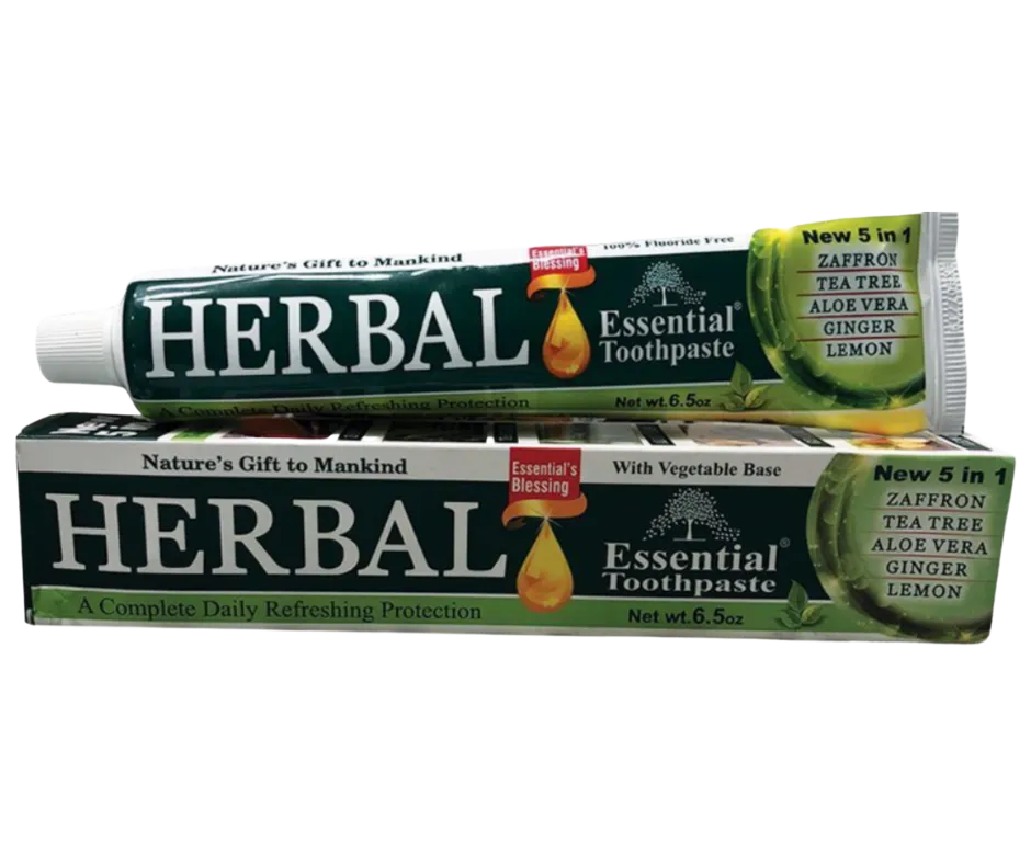 Herbal Essential Toothpaste Fluoride-Free