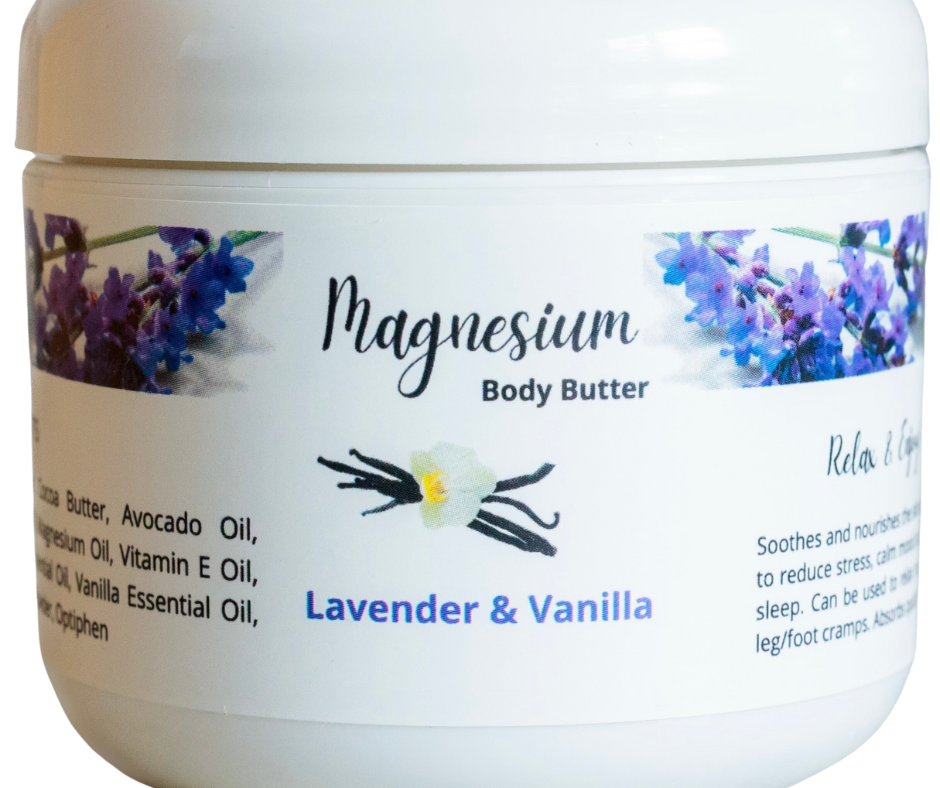 Purple Sage Healthy Living Magnesium Body Butter (Lavender & Vanilla)