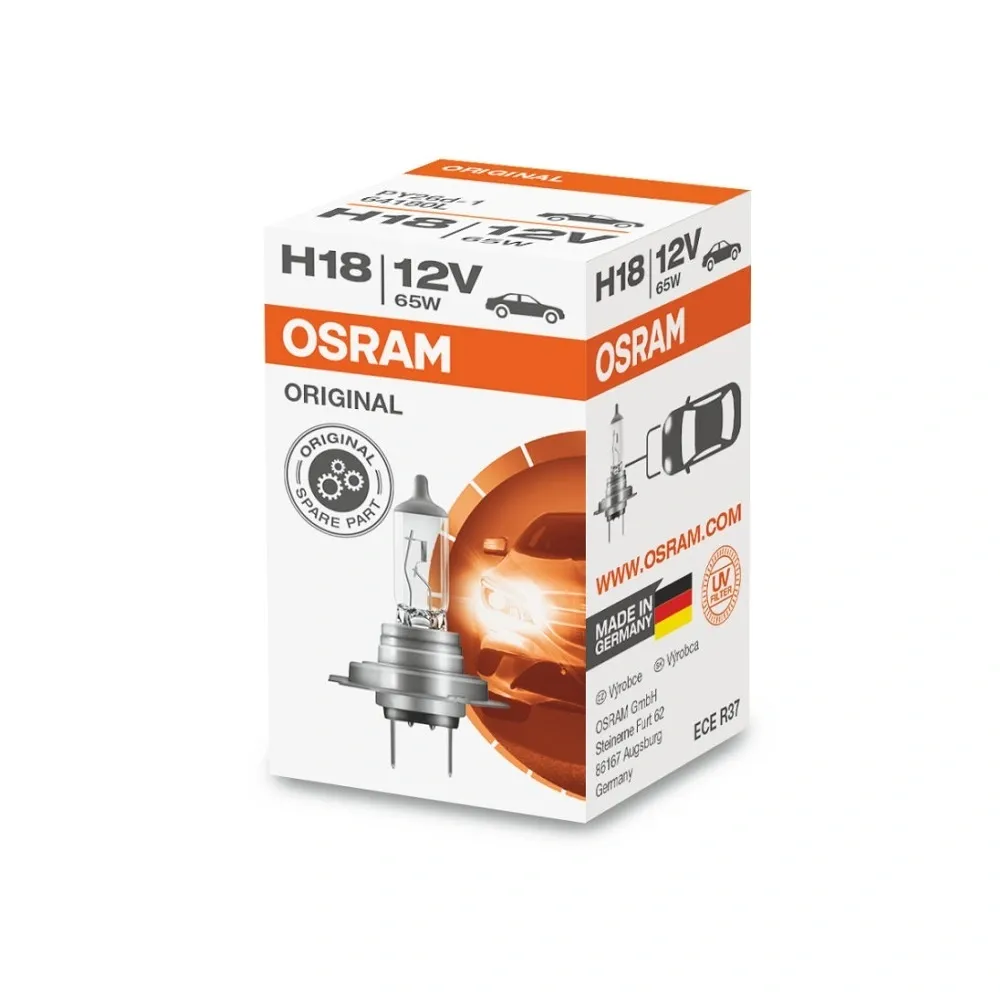 Халогенна крушка за предни фарове Osram H18 Standard 64180L