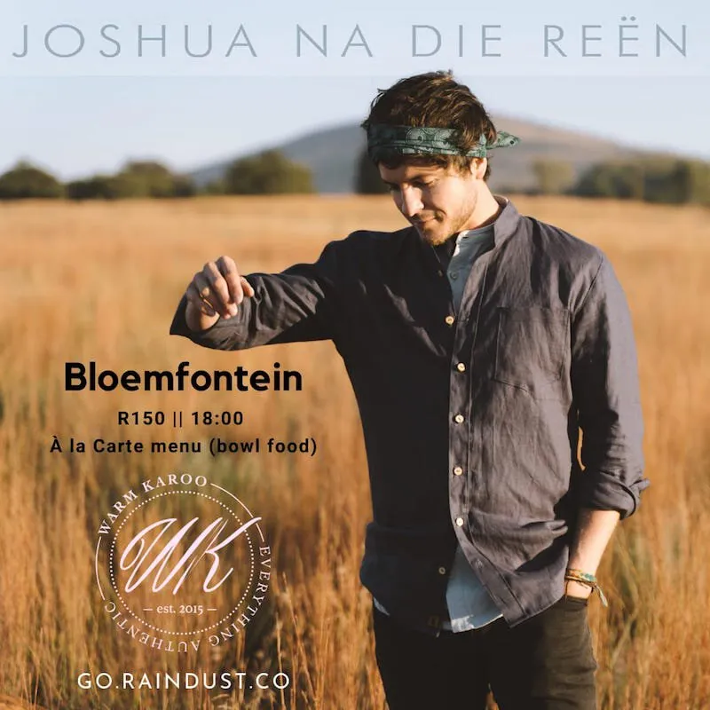Sep 25 ~ Joshua na die Reën by Warm Karoo, Bloemfontein
