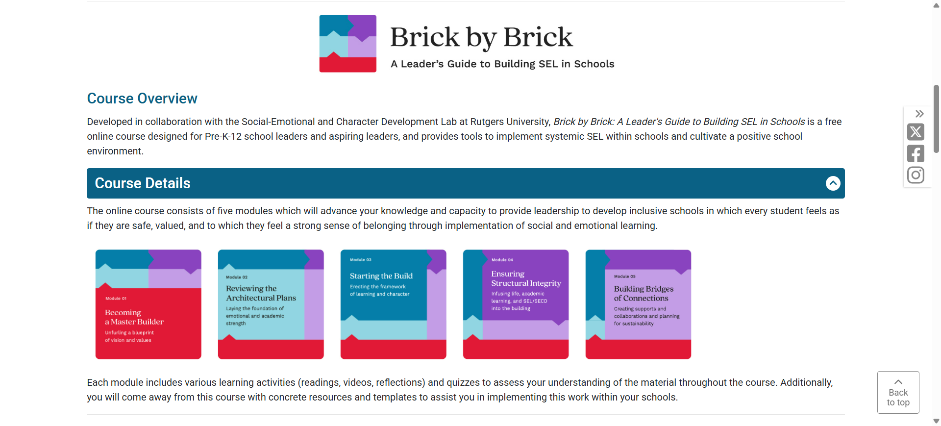 Academy for SEL Launches Free Online Course For NJ Educators to Build ...