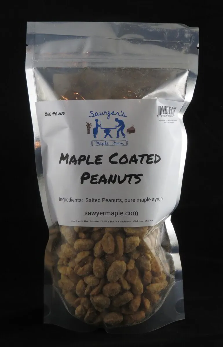 Maple Coated Peanuts