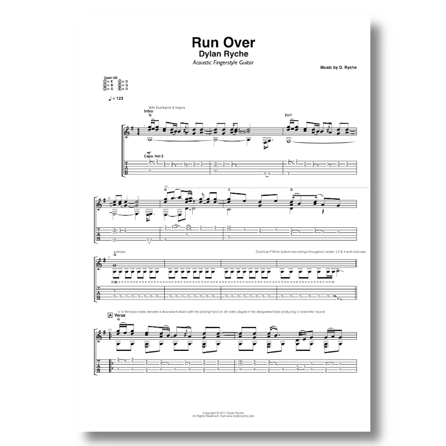 run-over-guitar-tab