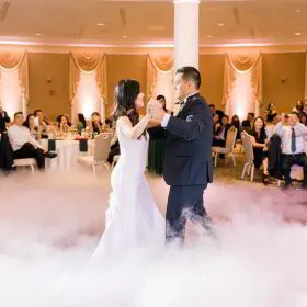 dancing on a cloud