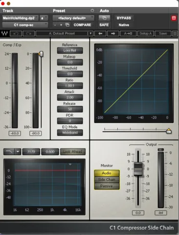 Waves C1 Sidechain Compressor