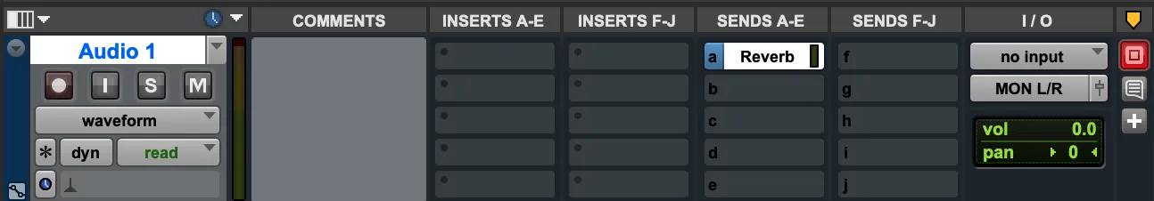 Pro Tools: Inserts & Sends