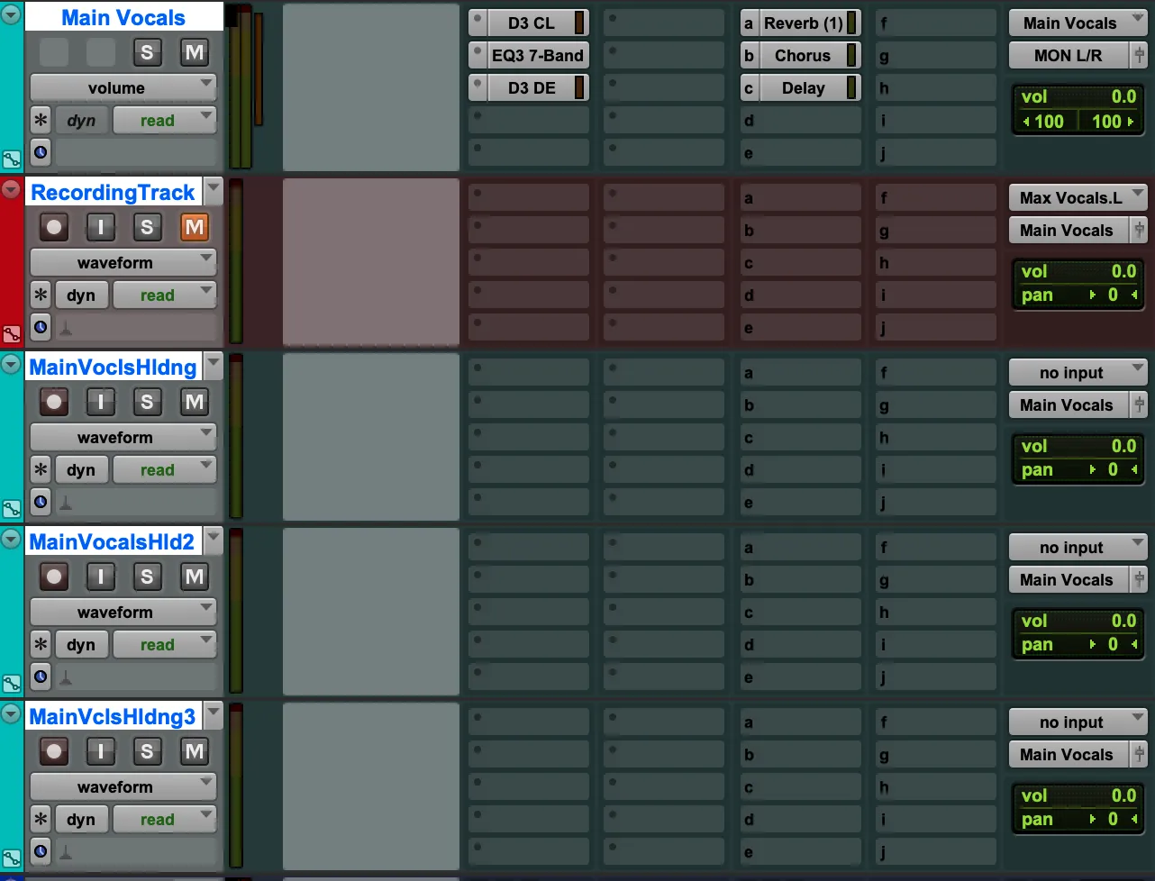 Free Pro Tools Session Template Free Pro Tools Session Template