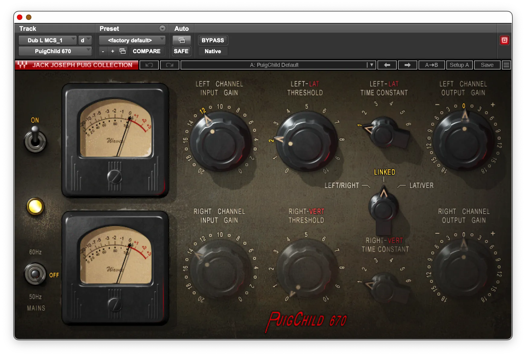 Waves Puigchild 670 plugin