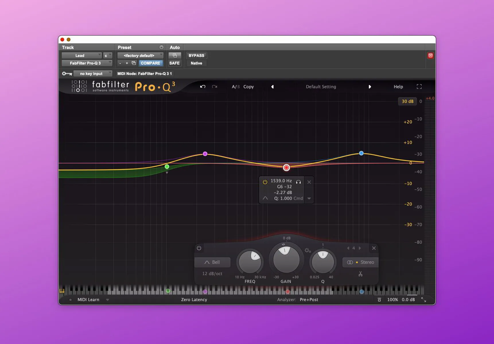 Fabfilter Pro-Q 3 plugin