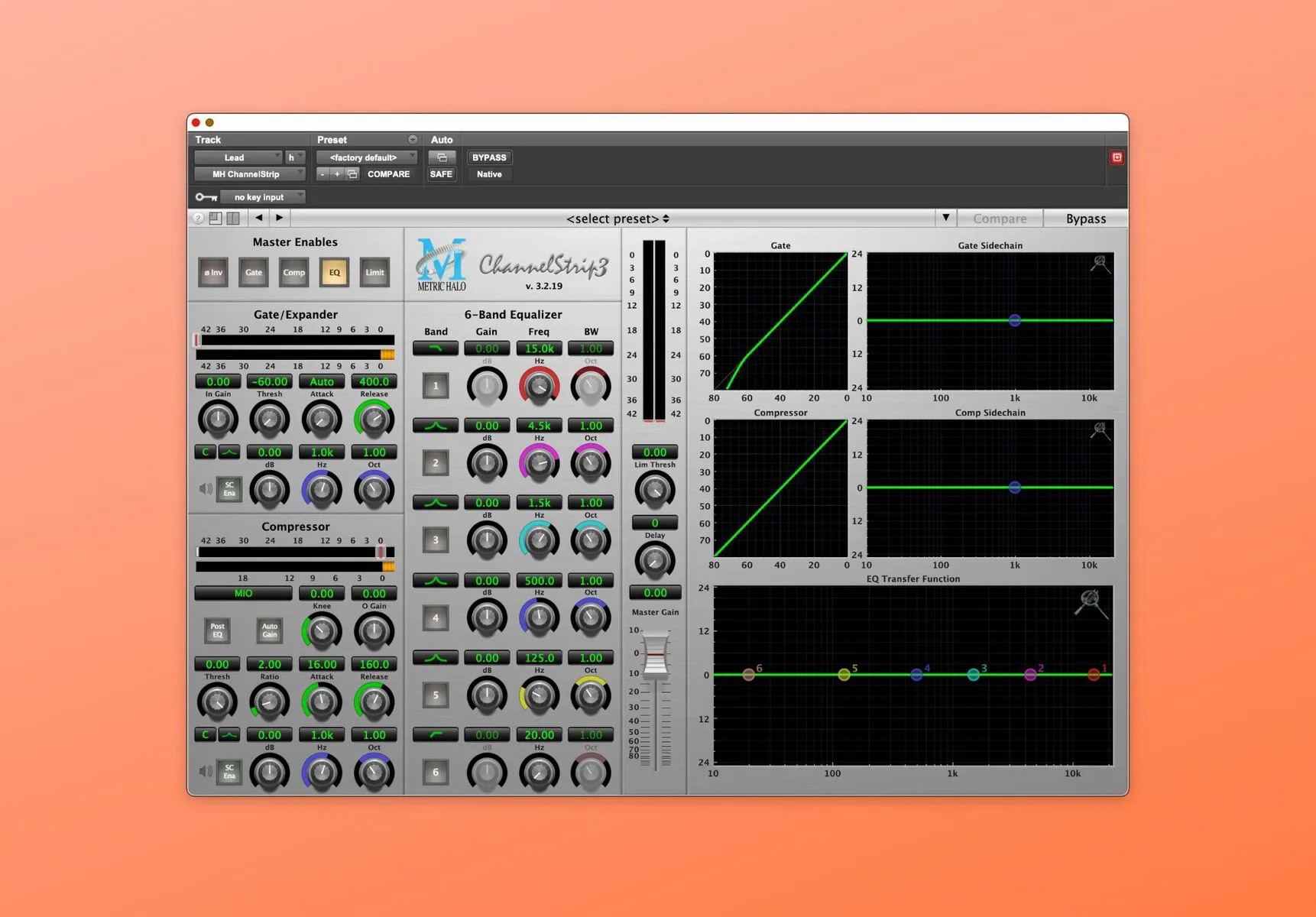 Metric Halo Channel Strip Plugin