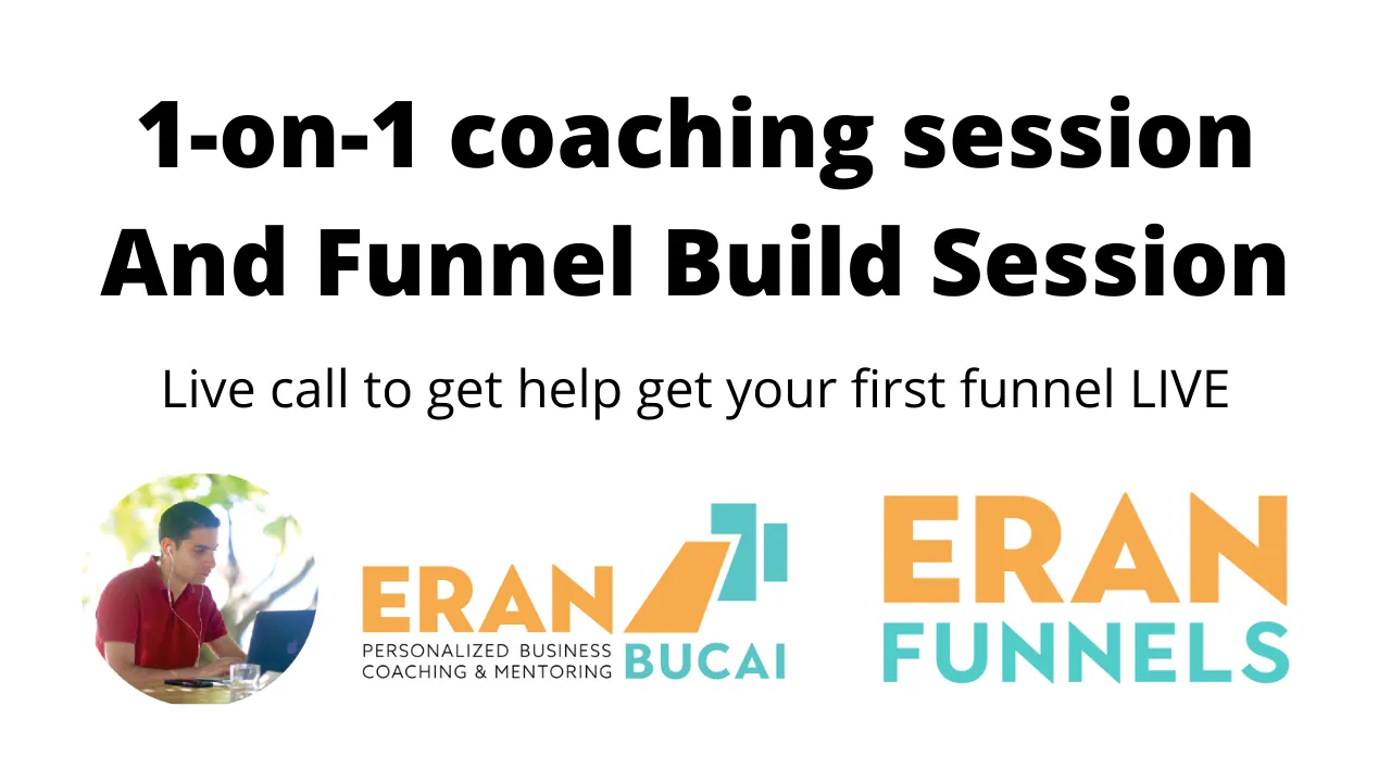 Funnel Consult and Build-together with Eran (done-with-you)