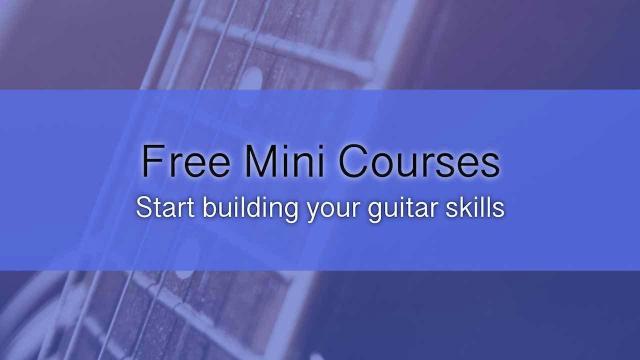 Free Guitar Mini-Courses