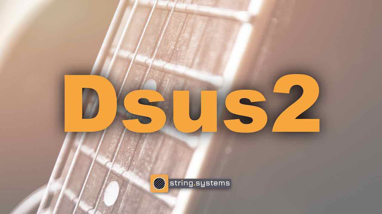 dsus2 chord guitar