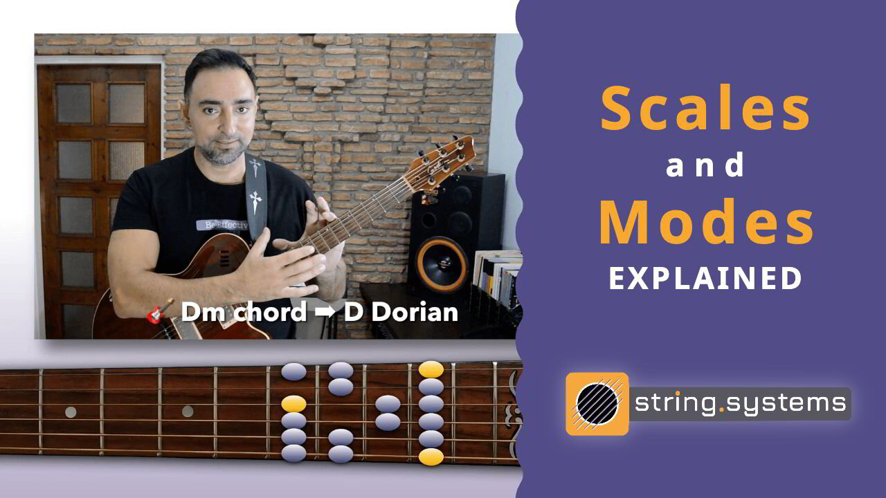 Scales and Modes for guitar explained