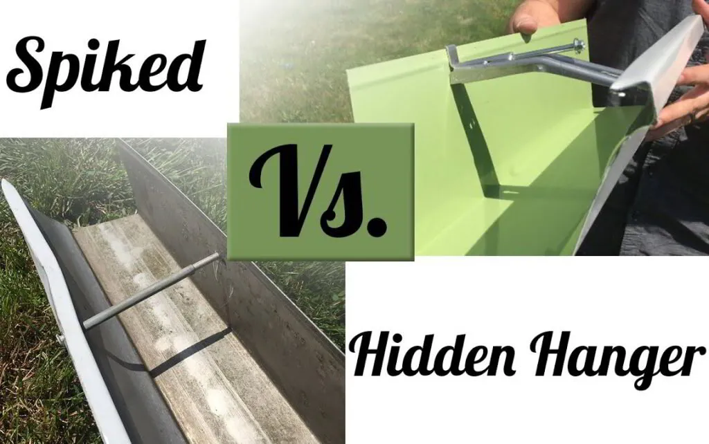 spiked vs hidden hanger image