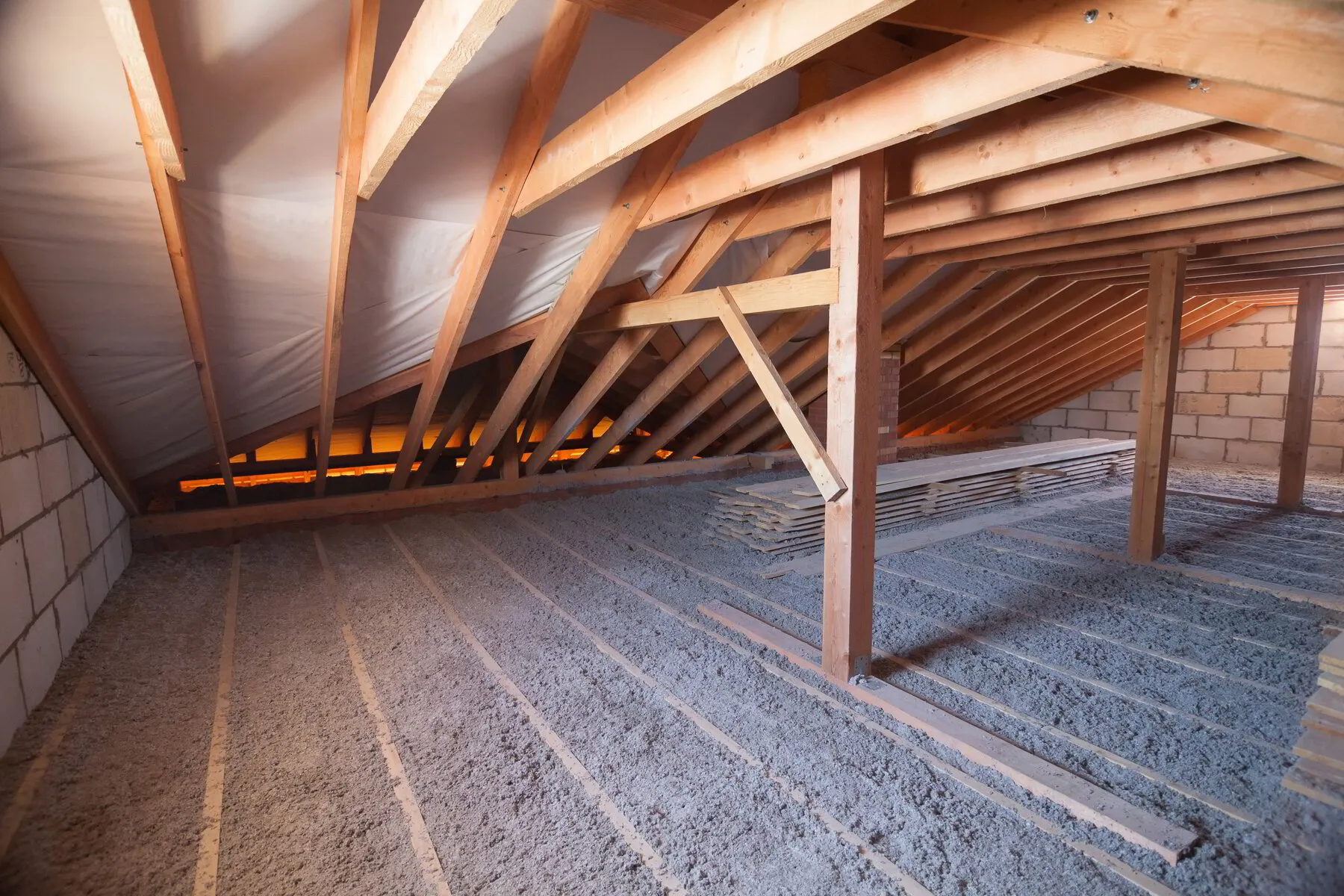 attic insulation services image