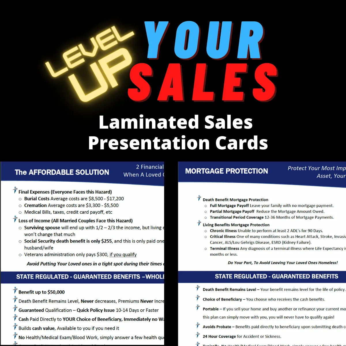 One Page Laminated Presentation