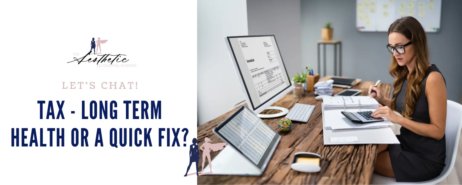 Tax - long term health or a quick fix?