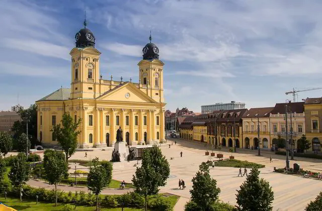 Stad Debrecen in Hongarije