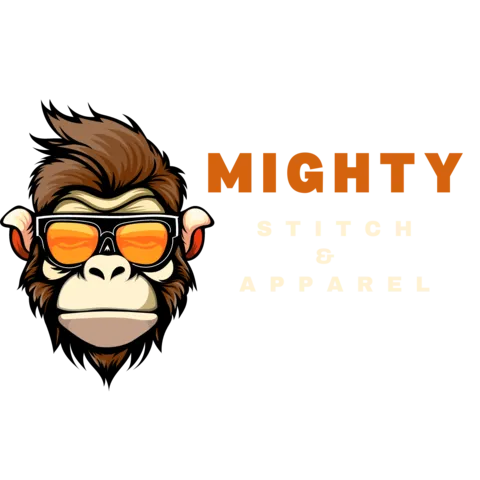 Mighty Stitch and Apparel Logo https://mightystitch.com