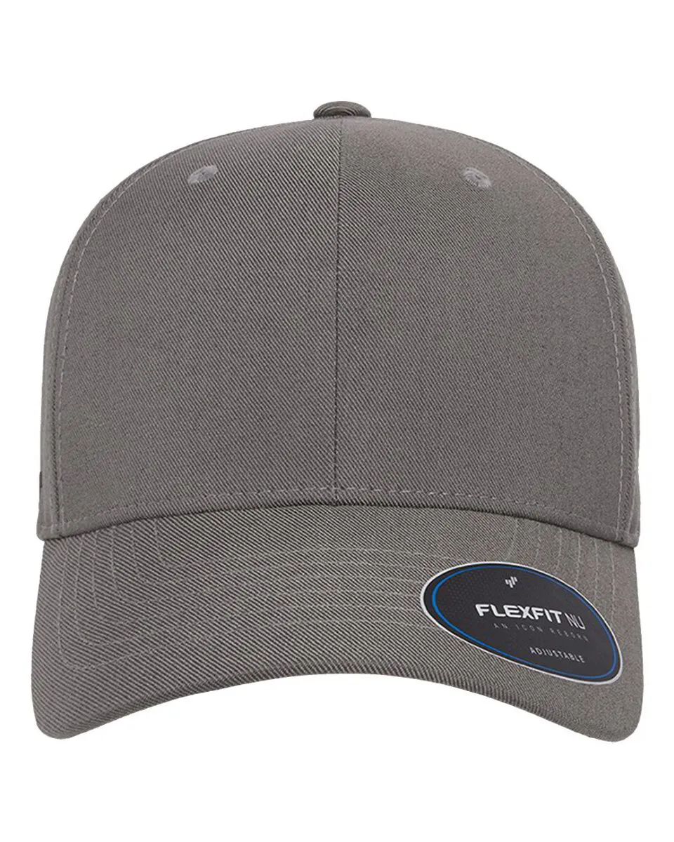 Flexfit - NU® Adjustable Cap - 6110NU - Custom-     *6 COLOR OPTIONS*