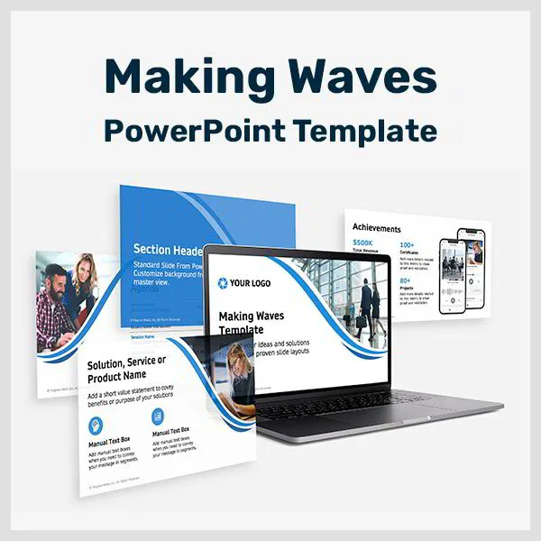 Making Waves PowerPoint Template