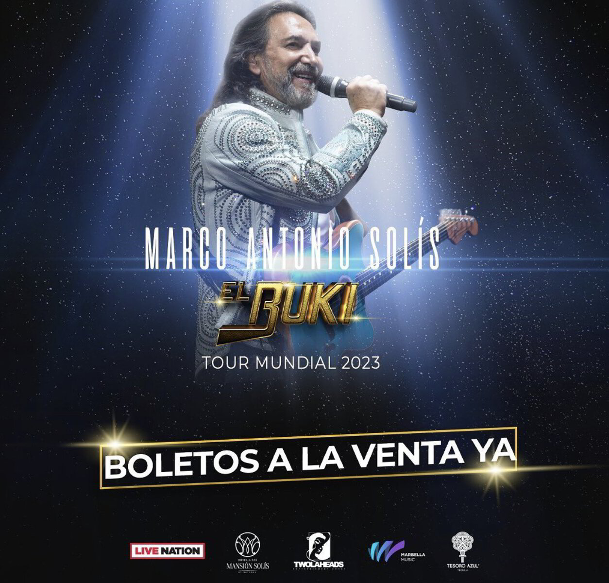 Marco Antonio Solís ''El Buki'' Tour Mundial 2023