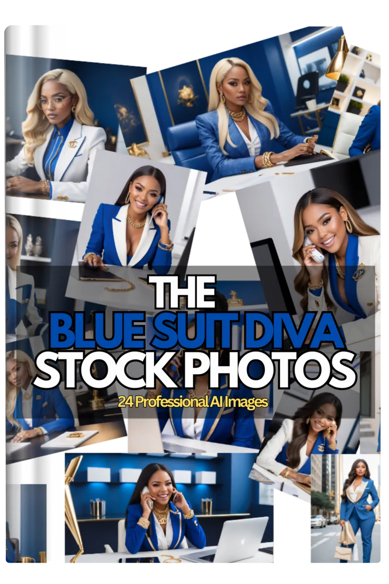 Blue Suit Lady | Stock Photos | PLR