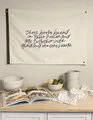 Glad and Sincere Hearts Canvas Flag