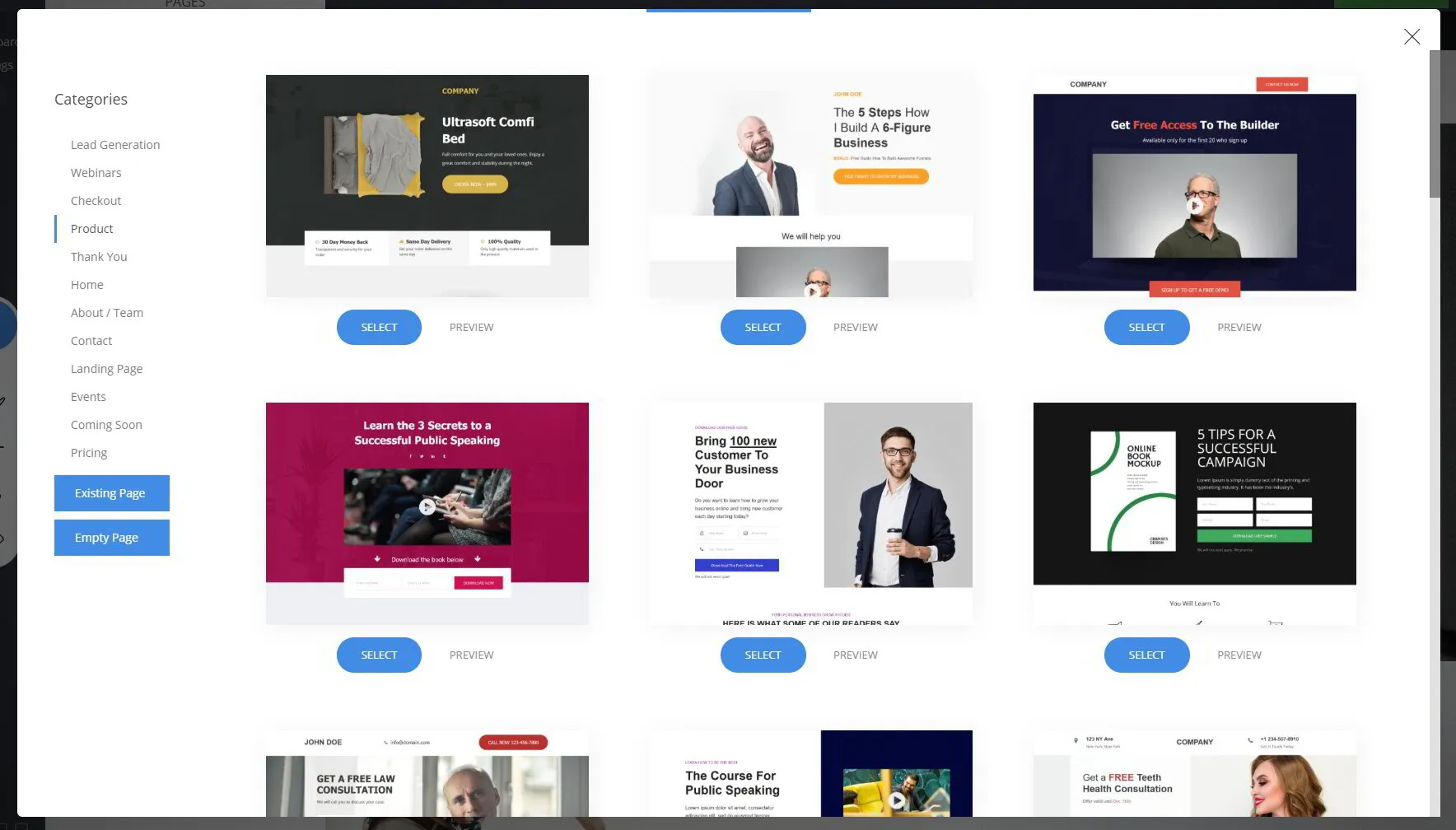Help Docs - Creating a new page