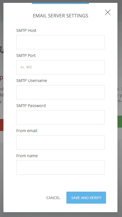 Help Docs - Connect custom email