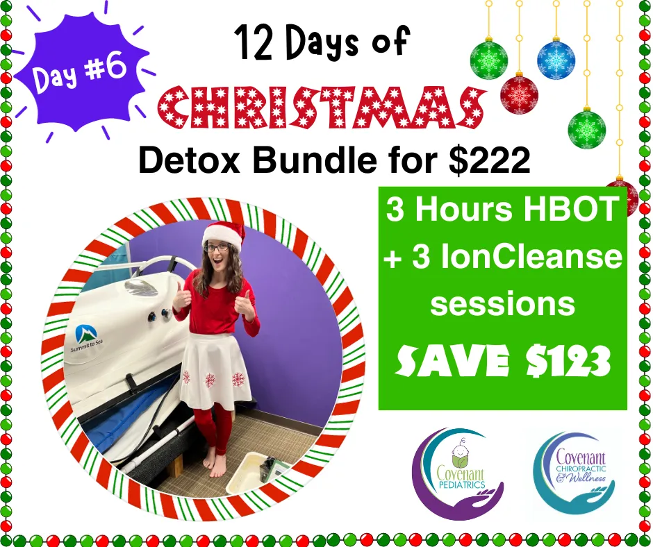 3 Hours of HBOT + 3 IonCleanse Sessions 