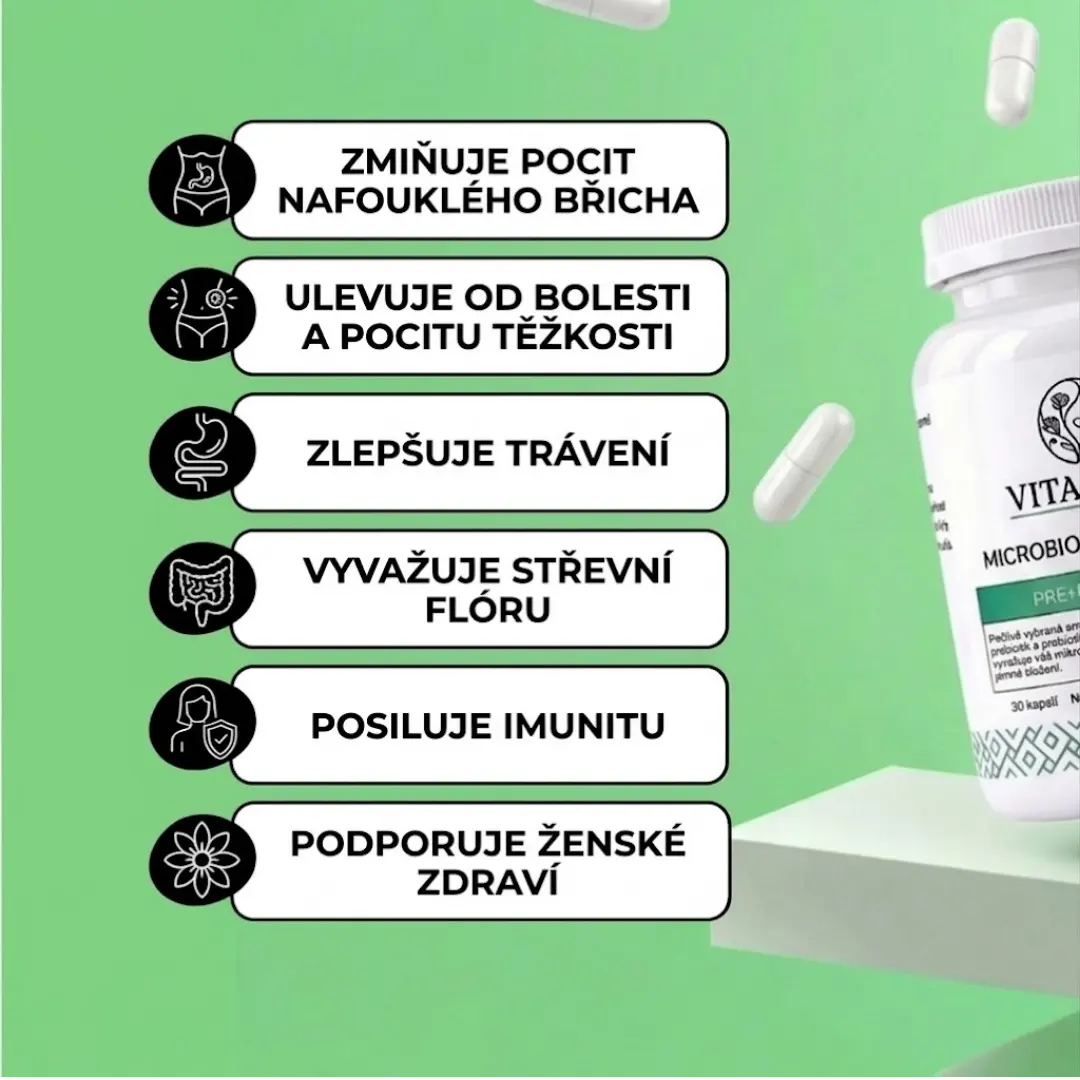 Microbiome Balance - Pro zdravé trávení a vyváženou střevní flóru