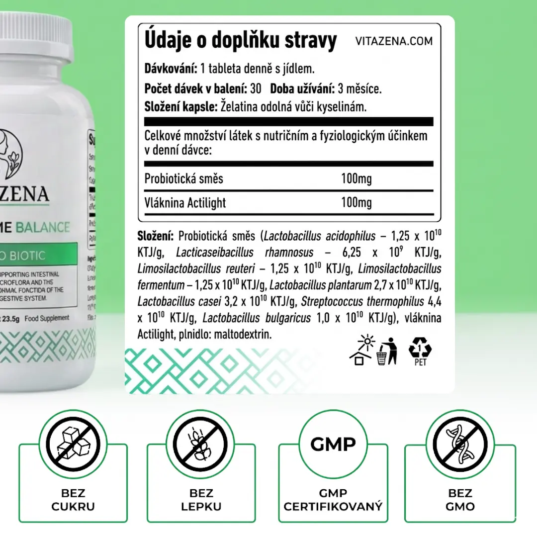 Microbiome Balance - Pro zdravé trávení a vyváženou střevní flóru